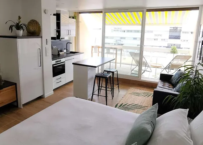 TROPIC - Studio Héliopolis D 26 - Luxe - 2 personnes Appartamento